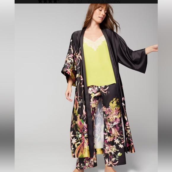 NWT - Satin Robe - Picture 3 of 4